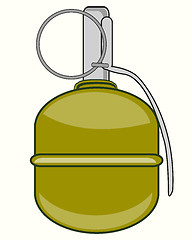 Image showing Weapon hand grenade