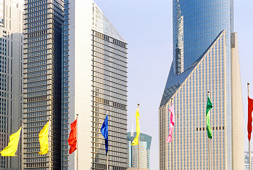 Image showing Shanghai skyscrapers