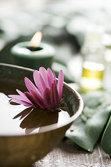 Image showing aromatherapy setup