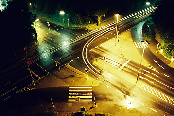 Image showing Night crossing