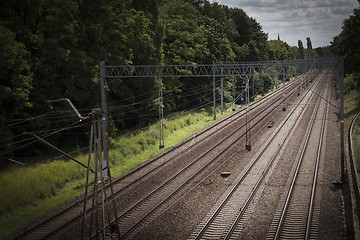 Image showing Railroad Tracks