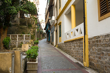 Image showing Traditional Macau old town