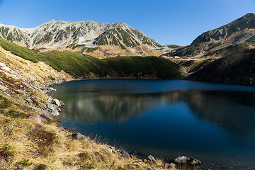 Image showing Tateyama and Mikuri Pond