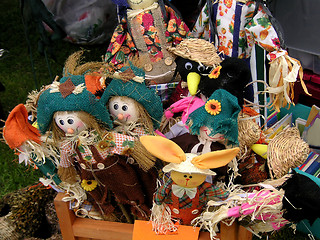 Image showing straw dolls