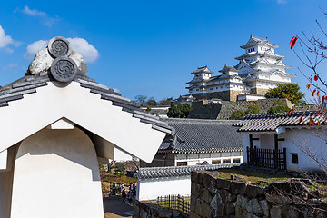 Image showing Himeji castle in Japan