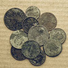 Image showing Vintage Ancient coins