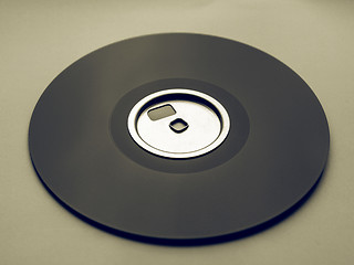 Image showing Vintage looking Magnetic disc