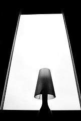 Image showing Lamp on window