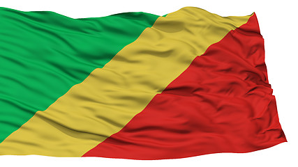 Image showing Isolated Congo Flag, Brazzaville