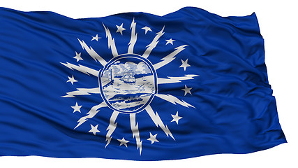 Image showing Isolated Buffalo City Flag, United States of America