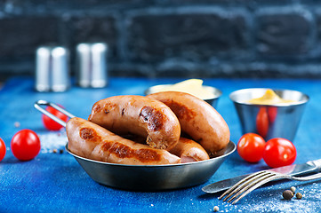 Image showing sausages