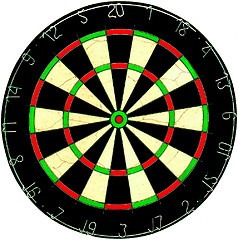 Image showing Dart board