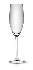 Image showing Empty champagne glass