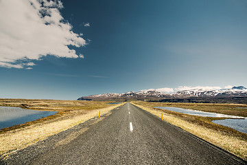 Image showing Endless road