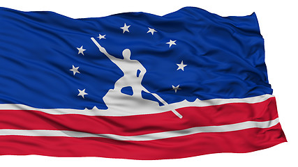 Image showing Isolated Richmond Flag, Waving on White Background