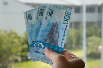 Image showing Norwegian Currency