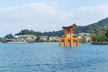 Image showing Itsukushima Shrine, Miyajima, Japan