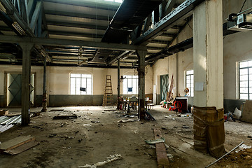 Image showing Abandoned factory 