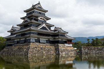 Image showing Matsumoto Castle in Japan