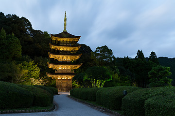 Image showing Rurikoji Temple Pagoda