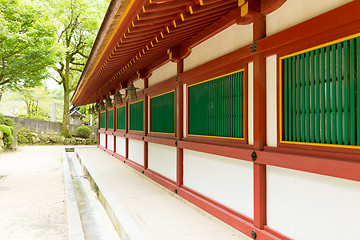 Image showing Red Dazaifu shrine