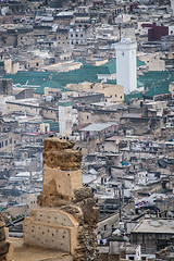 Image showing View of Fez, Morocco, North Africa