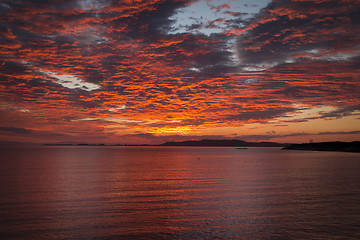 Image showing Red Sky