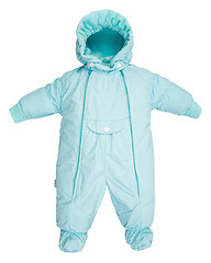 Image showing Childrens snowsuit fall