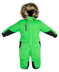 Image showing Childrens snowsuit fall