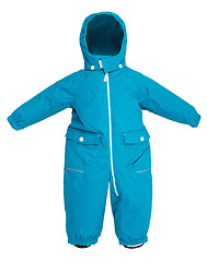 Image showing Childrens snowsuit fall