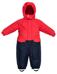 Image showing Childrens snowsuit fall