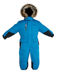 Image showing Childrens snowsuit fall