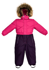 Image showing Childrens snowsuit fall