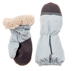 Image showing Children\'s autumn-winter mittens