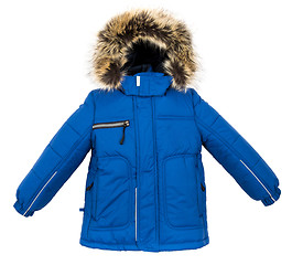 Image showing Warm jacket isolated