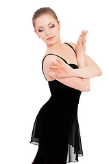 Image showing Woman ballerina ballet dancer