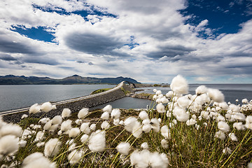 Image showing Atlantic Ocean Road Norway