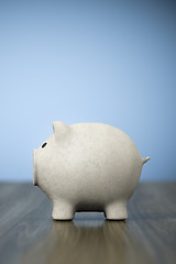 Image showing papier mache piggy bank background