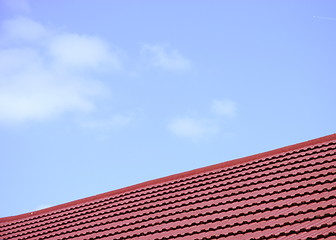 Image showing red roof