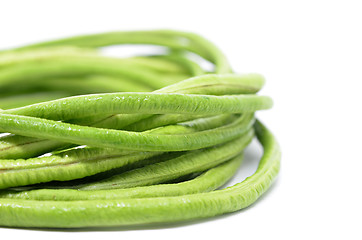 Image showing Long bean isolated 