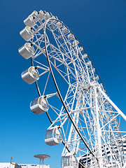 Image showing Ferris wheel in Bay City, Manila