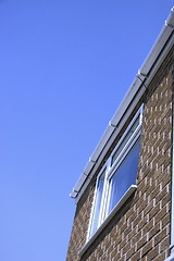 Image showing guttering and window