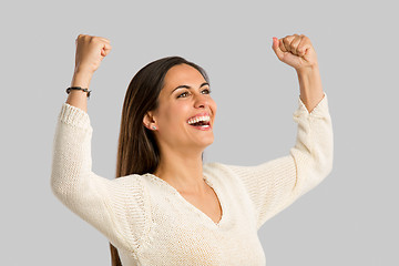 Image showing Happy woman