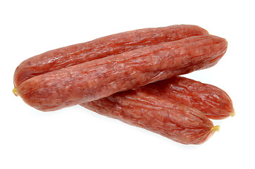 Image showing Chinese sausage isolated