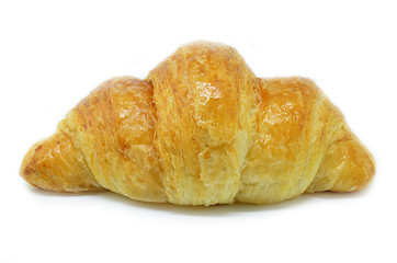 Image showing Fresh Croissant isolated on white background