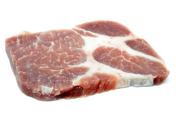 Image showing Meat pork loin pork slices