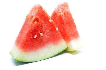 Image showing Slices of watermelon