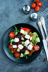 Image showing greek salad