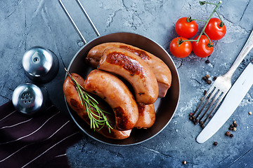 Image showing sausages