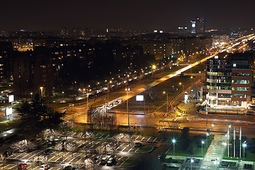 Image showing New Belgrade Night